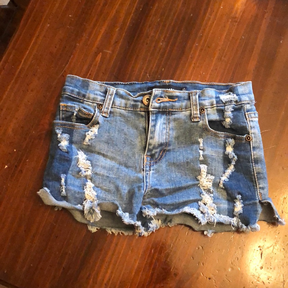 Girls jean shorts